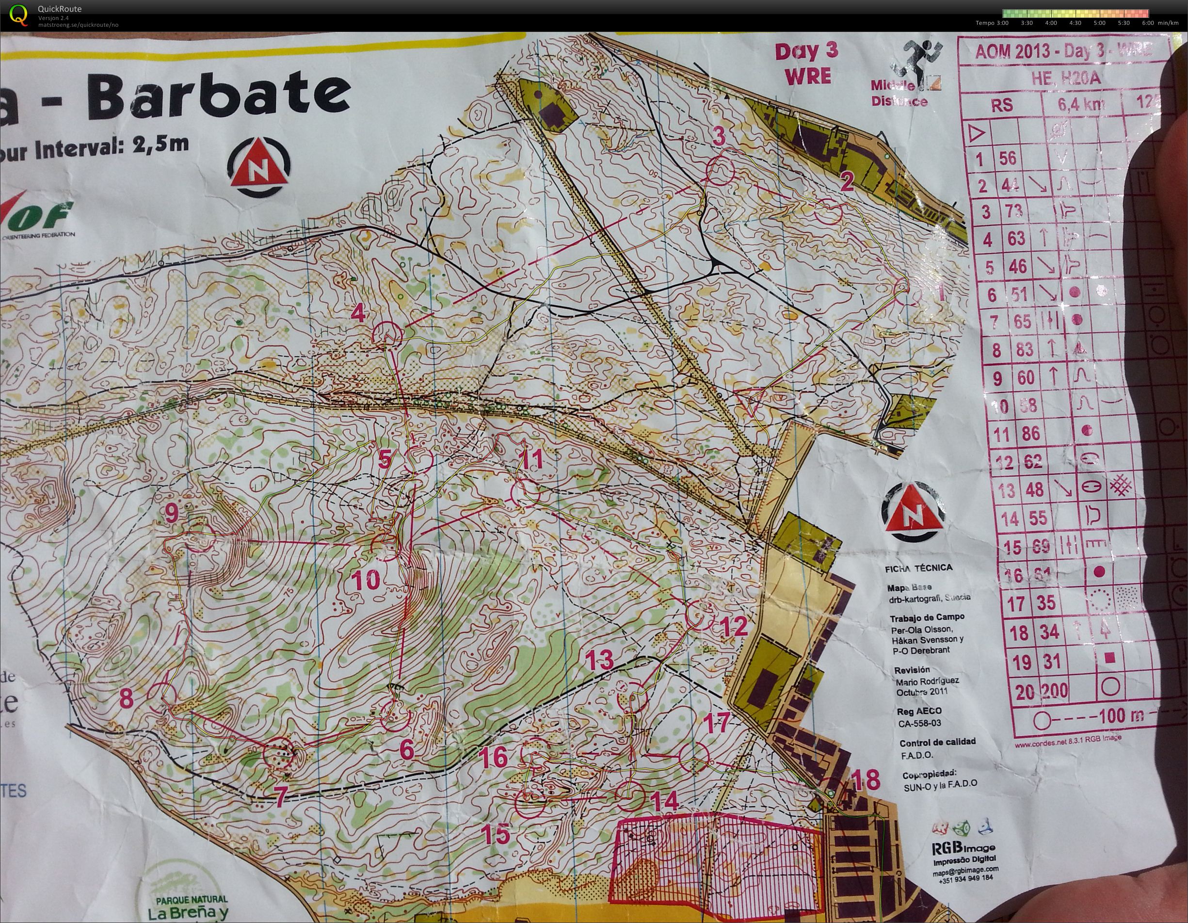 1 Spania WRE Middle Distance (24.02.2013)