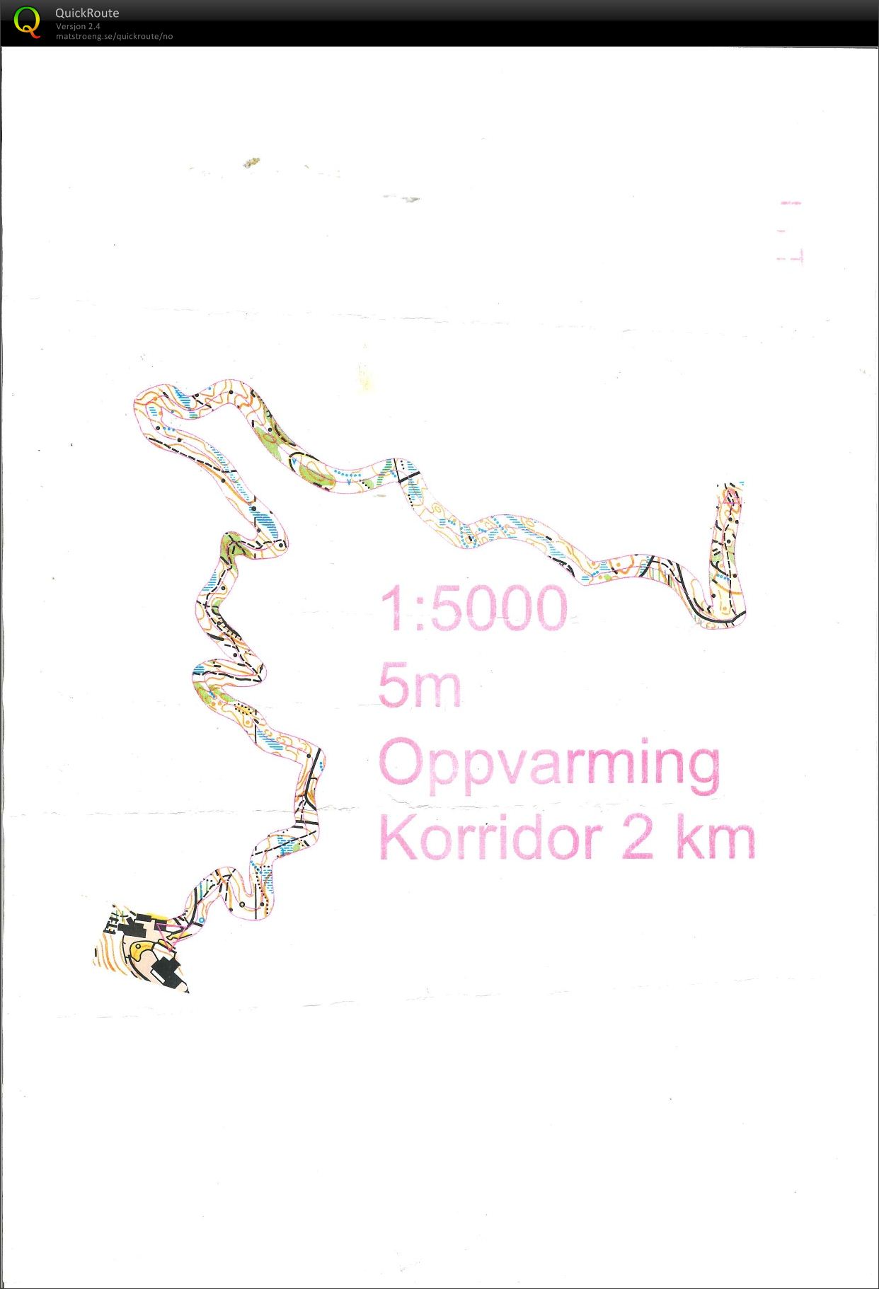 O-korridor Fløyen (18/01/2014)