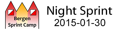 Night Sprint - Men (30/01/2015)