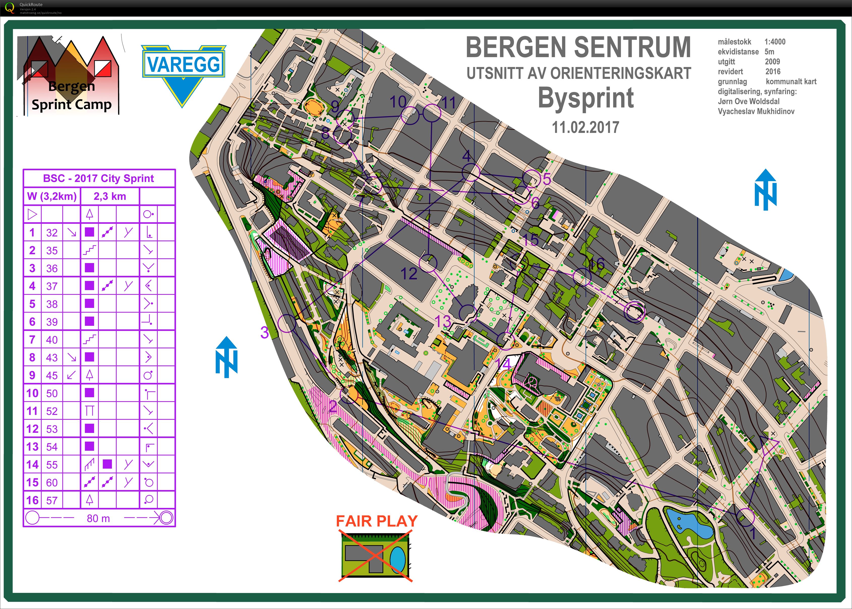 Bergen Sprint Camp Bysprint (11.02.2017)
