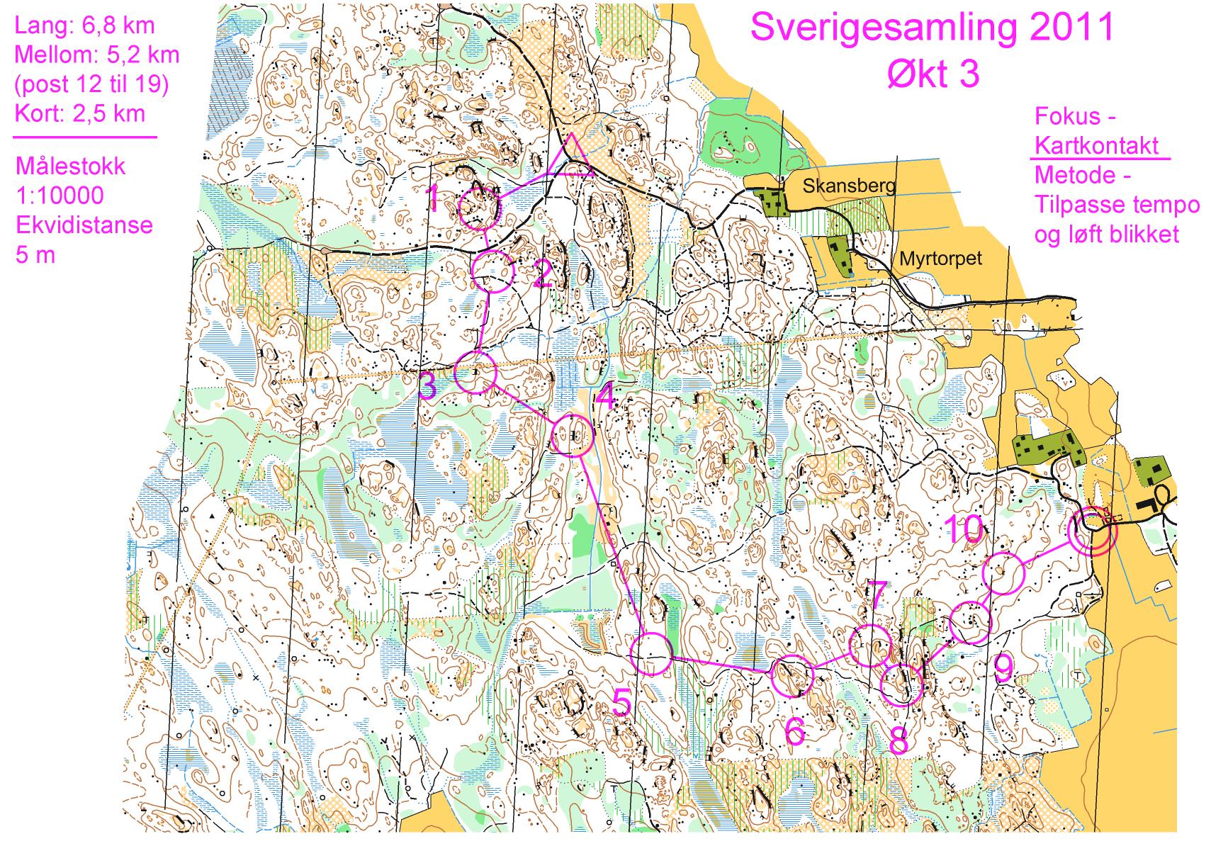 Sverigesamling, trening 3 (kort) (28.06.2011)