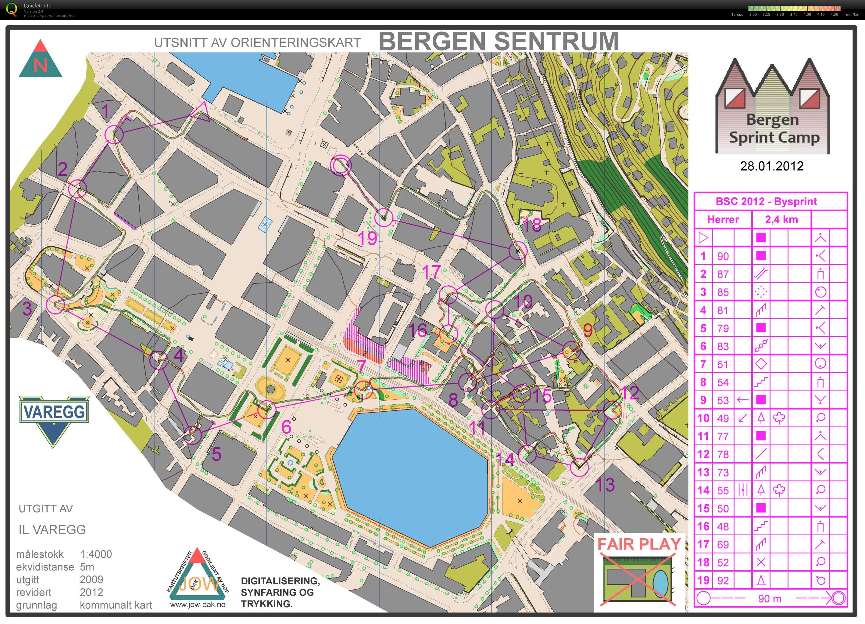 Bergen Sprint Camp Bysprint (2012-01-28)