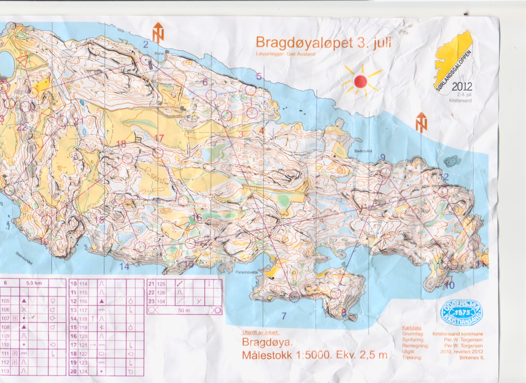 Bragdøyaløpet (2012-07-03)