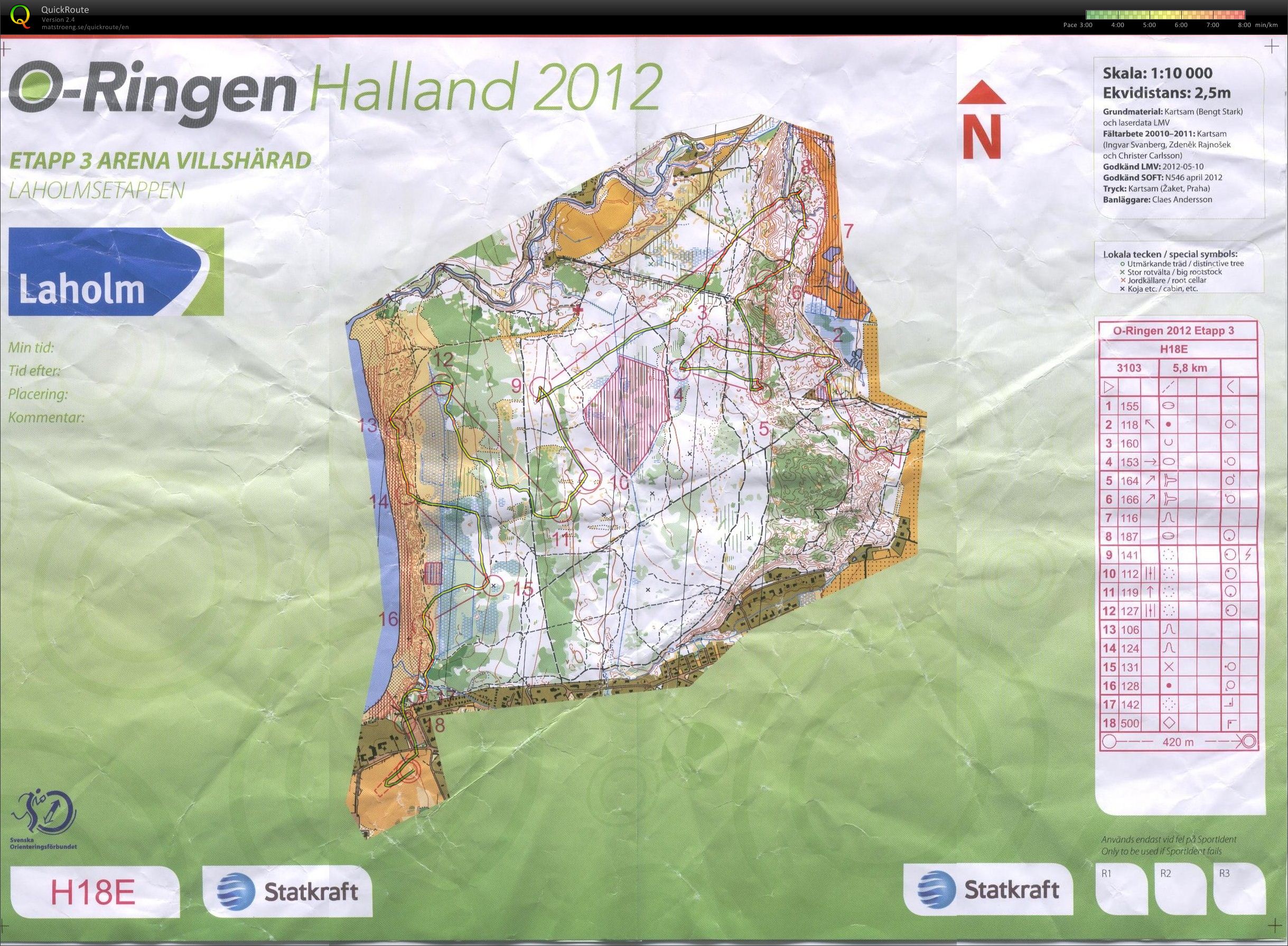 O-Ringen 2012 Etappe 3 (24.07.2012)
